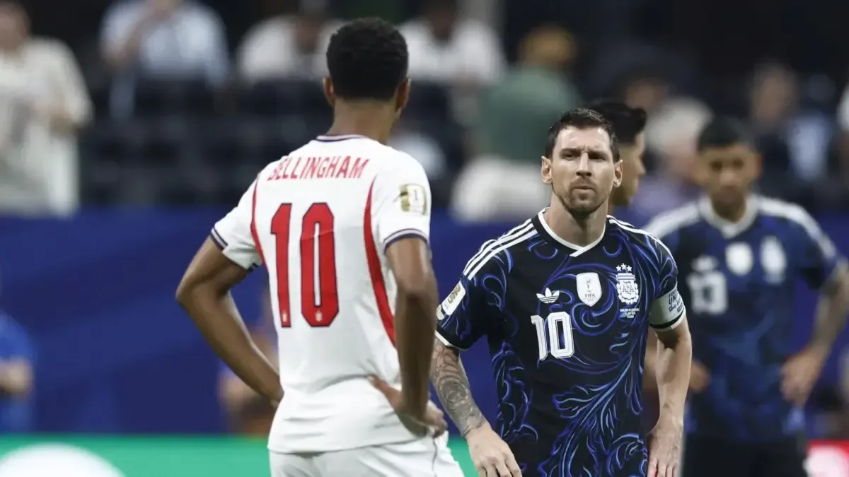 Bellingham, de la bronca con Messi a la colleja a Barco: Jude desvela lo que le dijo a Leo - MARCA