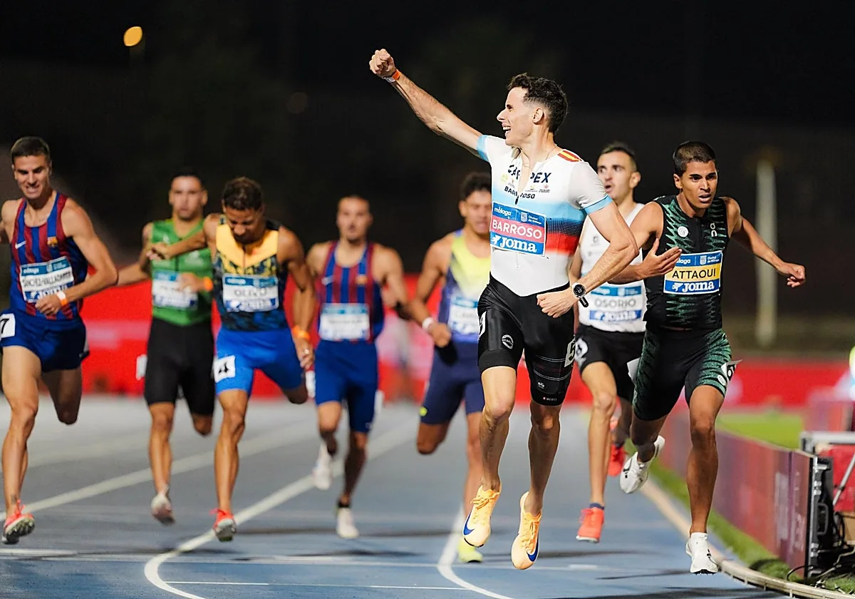 Barroso destrona a Attaoui en el Nacional de Málaga - MARCA
