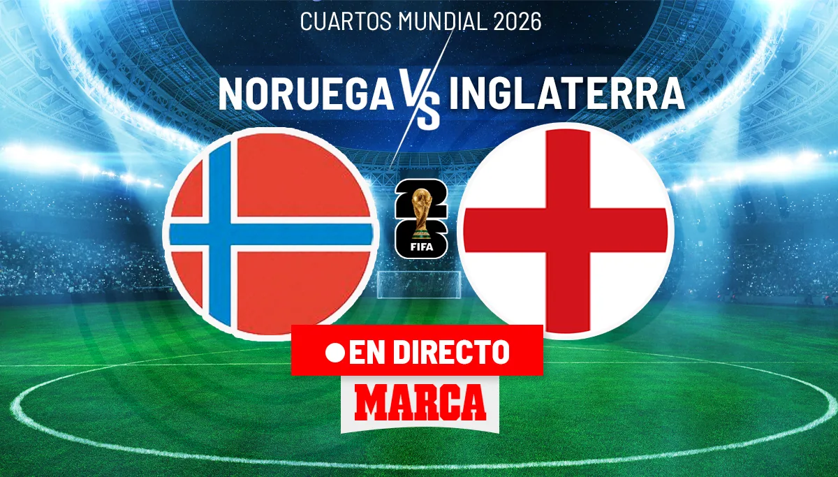 Noruega - Inglaterra, en directo: cuartos de final del Mundial 2026, hoy en vivo - Diario AS