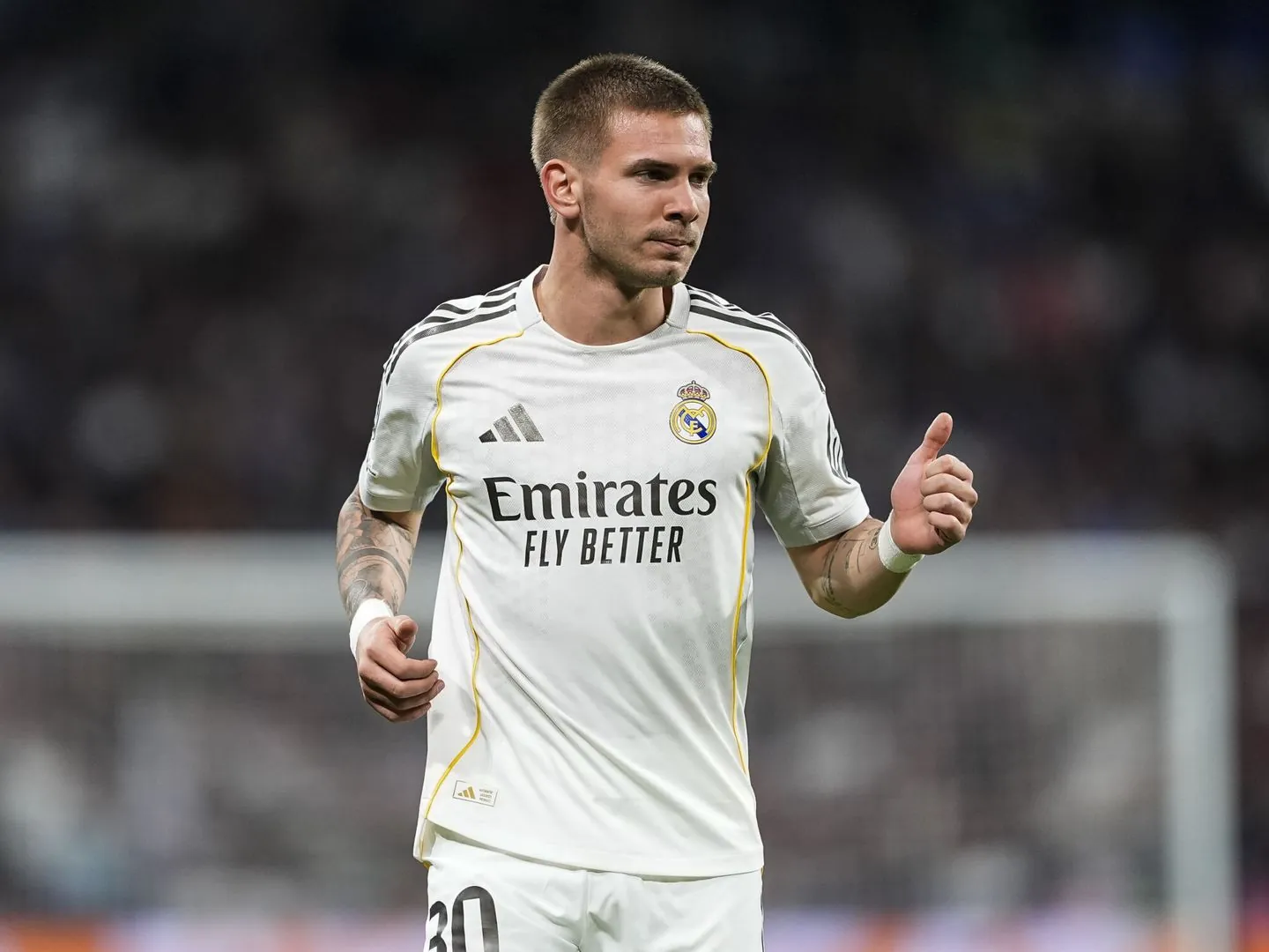 Foto: Franco Mastantuono saldrá del Real Madrid en forma de cesión. (Europa Press)