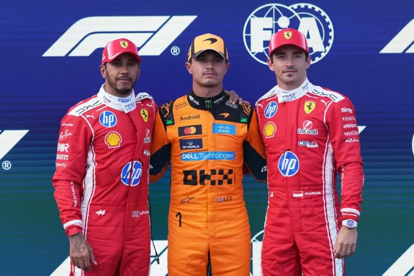 Los tres primeros del sábado.