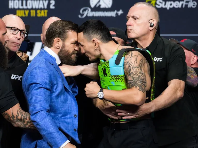 Foto: McGregor vs Holloway, UFC 329: pelea, resultado, ganador y última hora, en directo (Europa Press)
