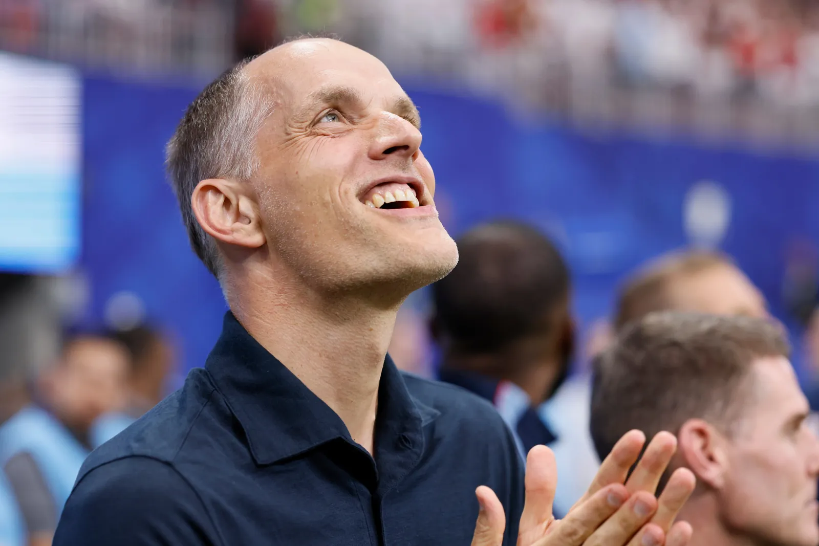 Thomas Tüchel, durante el partido ante Argentina