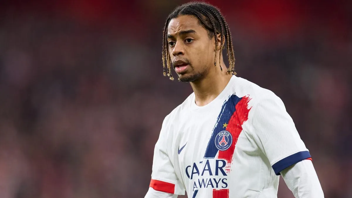 Bradley Barcola, jugador del Paris Saint-Germain