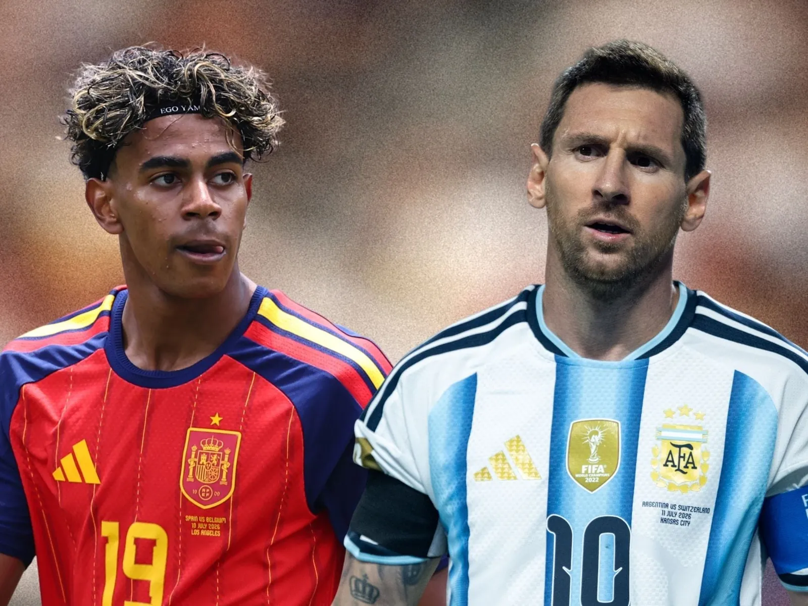 Lamine Yamal y Messi, cara a cara en la gran final del Mundial 2026