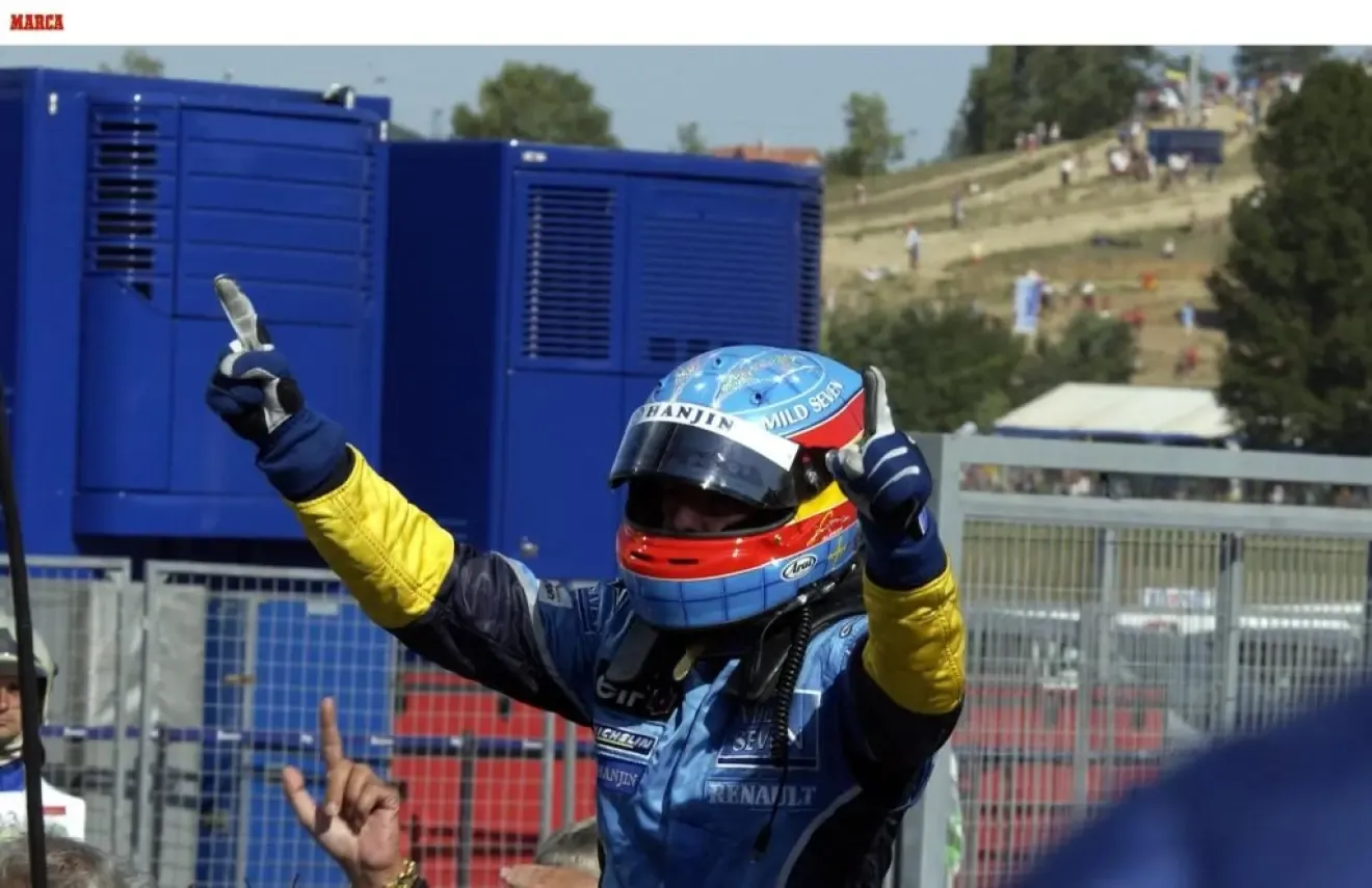 ALONSO GANA LA CARRERA DE HUNGRIA