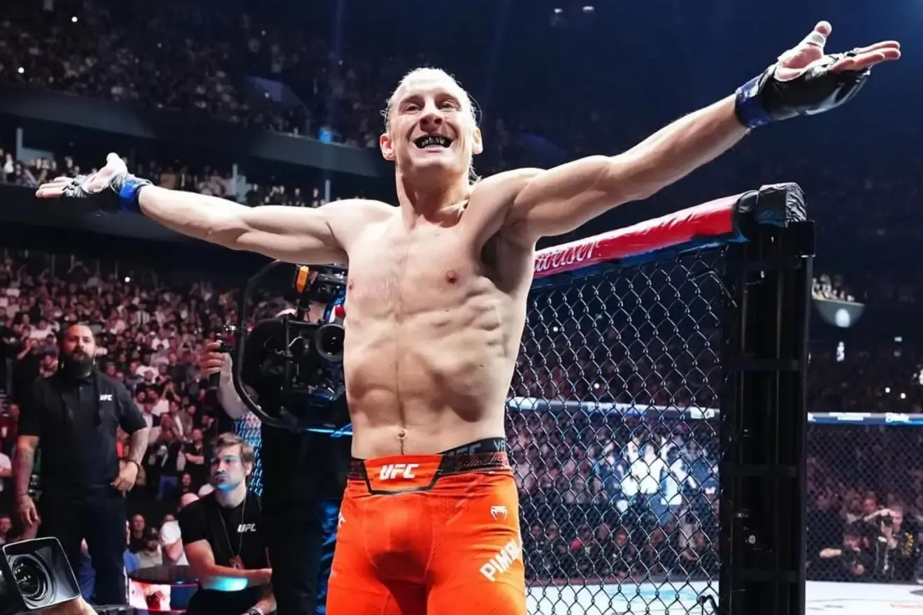 Paddy Pimblett en la UFC.