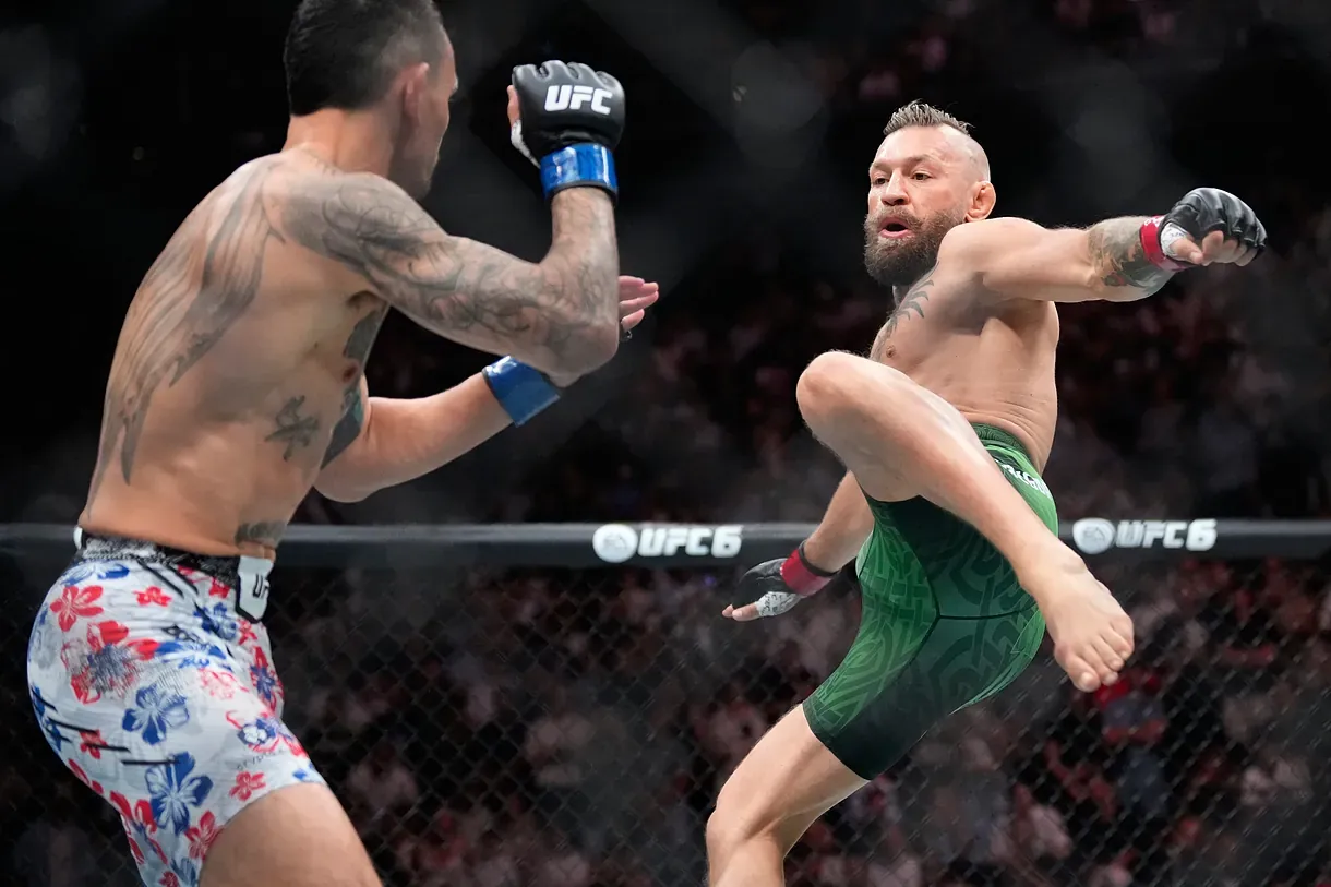 La patada de la lesión de McGregor