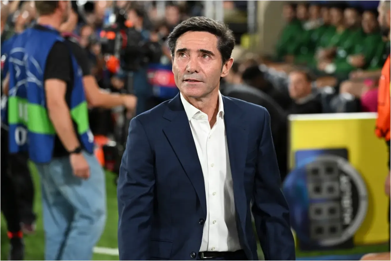 Marcelino García Toral, en un partido de este año.