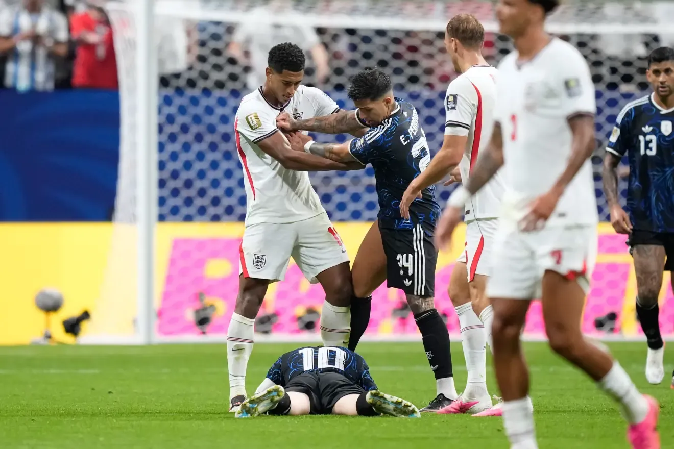 Jude Bellingham desvela lo que se dijeron Messi y él durante su discusión en el campo: "No fue nada malo"