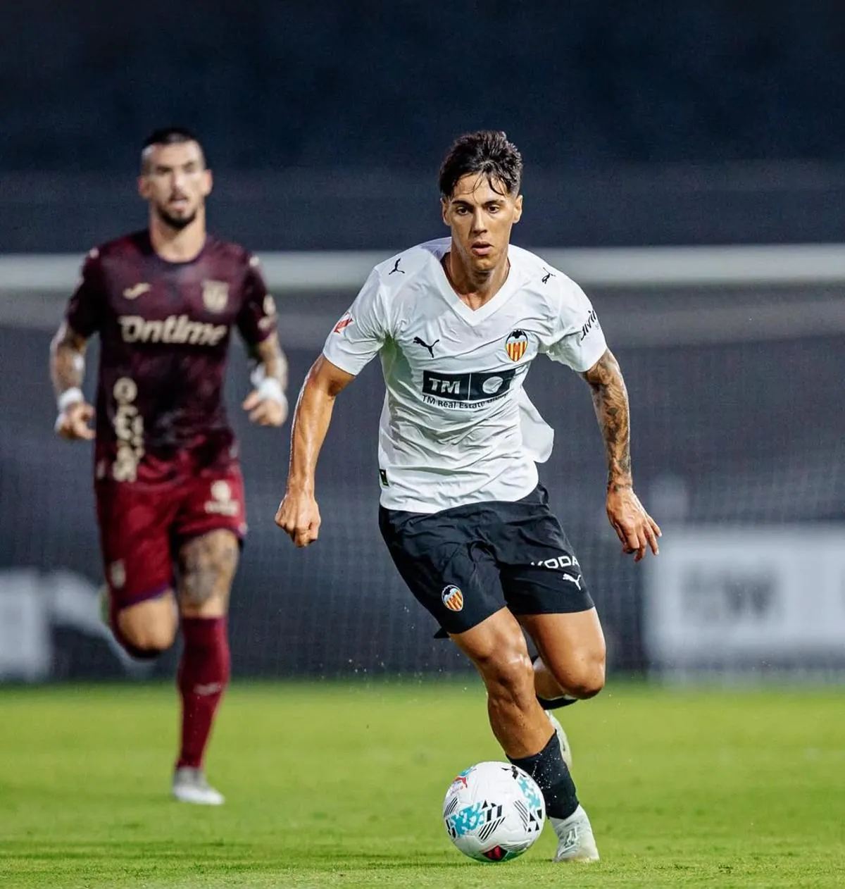 Lucas Núñez con el primer equipo en pretemporada