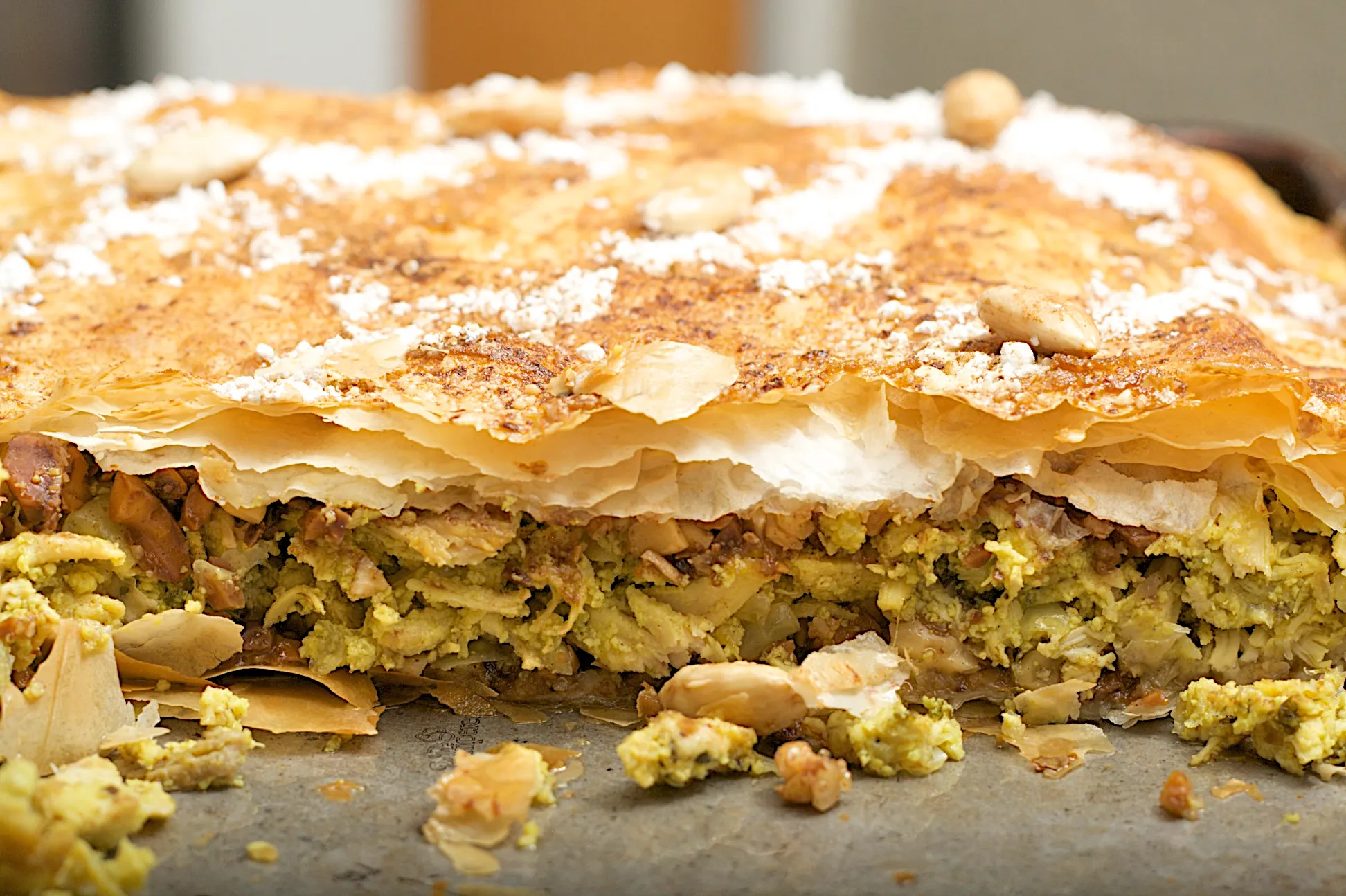 Moroccan Chicken Bastilla