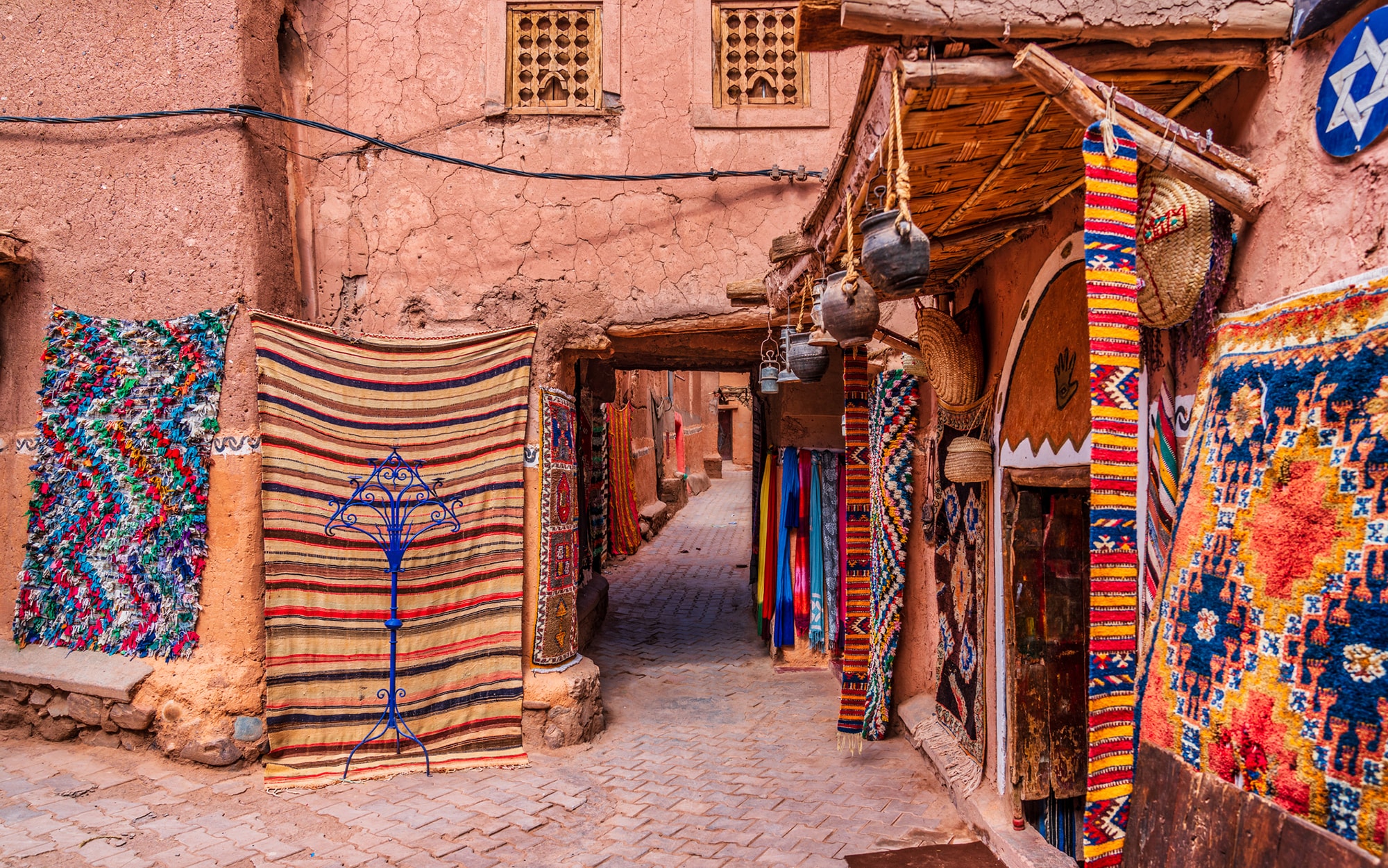 Carpets in the Medina, Marrakech