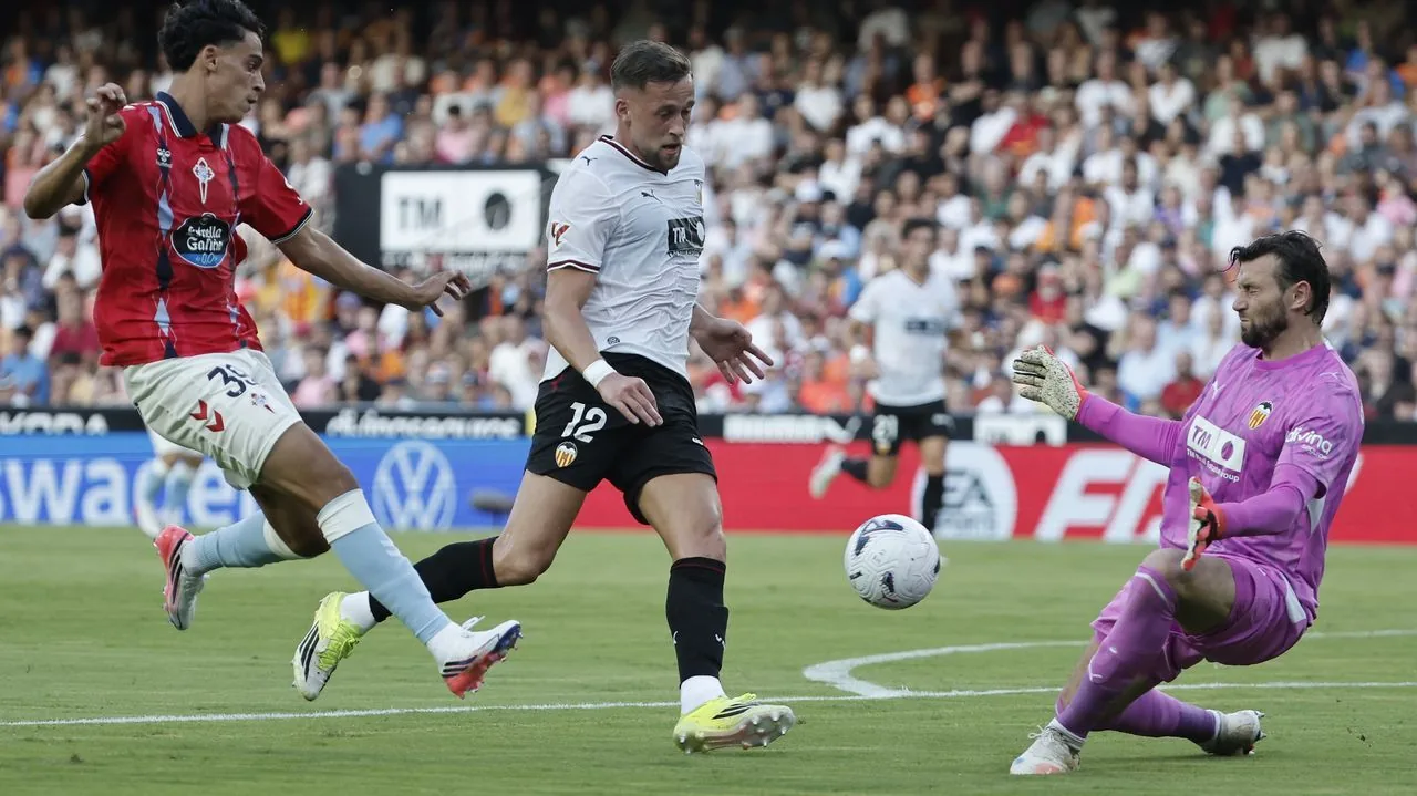 Valencia - Celta, en directo: LaLiga EA Sports, en vivo hoy