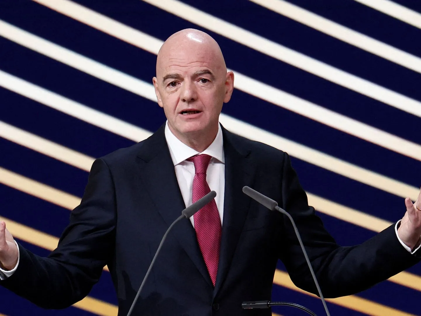 Foto: El actual presidente de la FIFA, Gianni Infantino. (Reuters/Benoit Tessier)