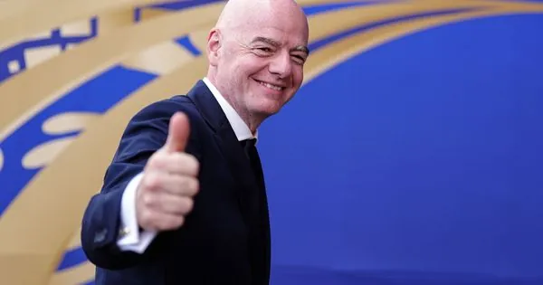 Foto: El presidente de la FIFA, Gianni Infantino. (Europa Press/Dpa/Bradley Collyer)