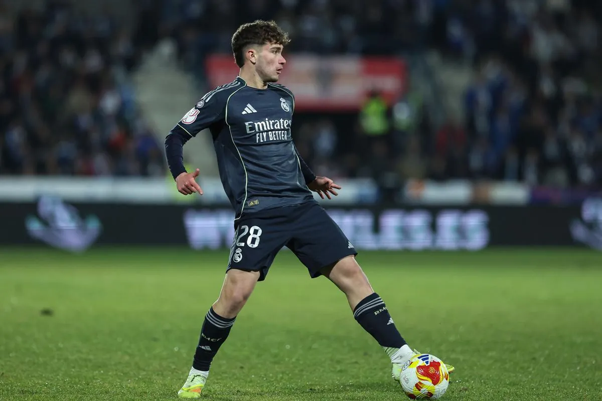 Jorge Cestero, canterano del Real Madrid.